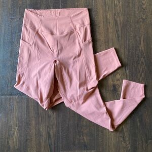 gymshark x whitney simmons everyday pocket HR canyon red leggings women’s XS